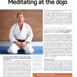 Spirit of Judo #°106 Meditating at the dojo